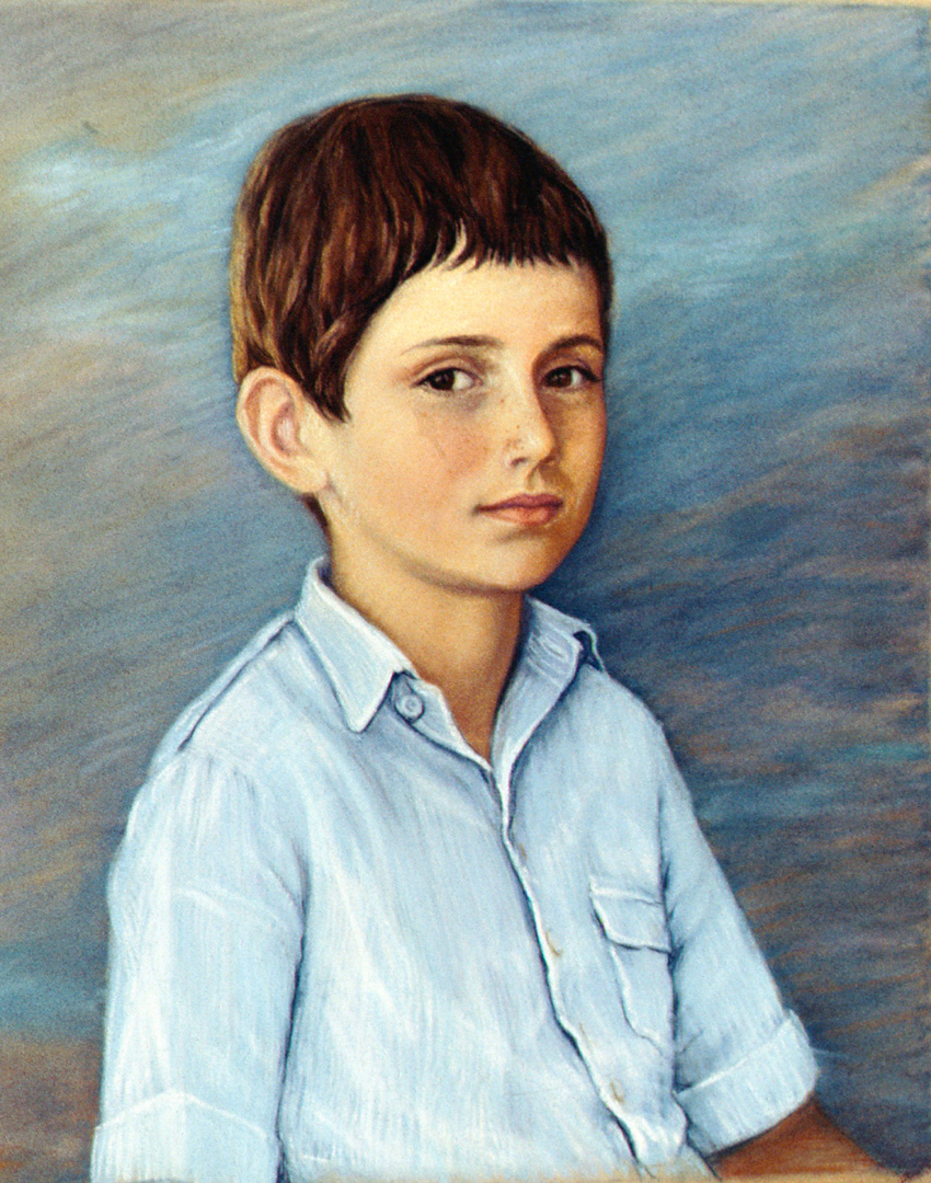 Pastel - Portrait de Jean-Marc