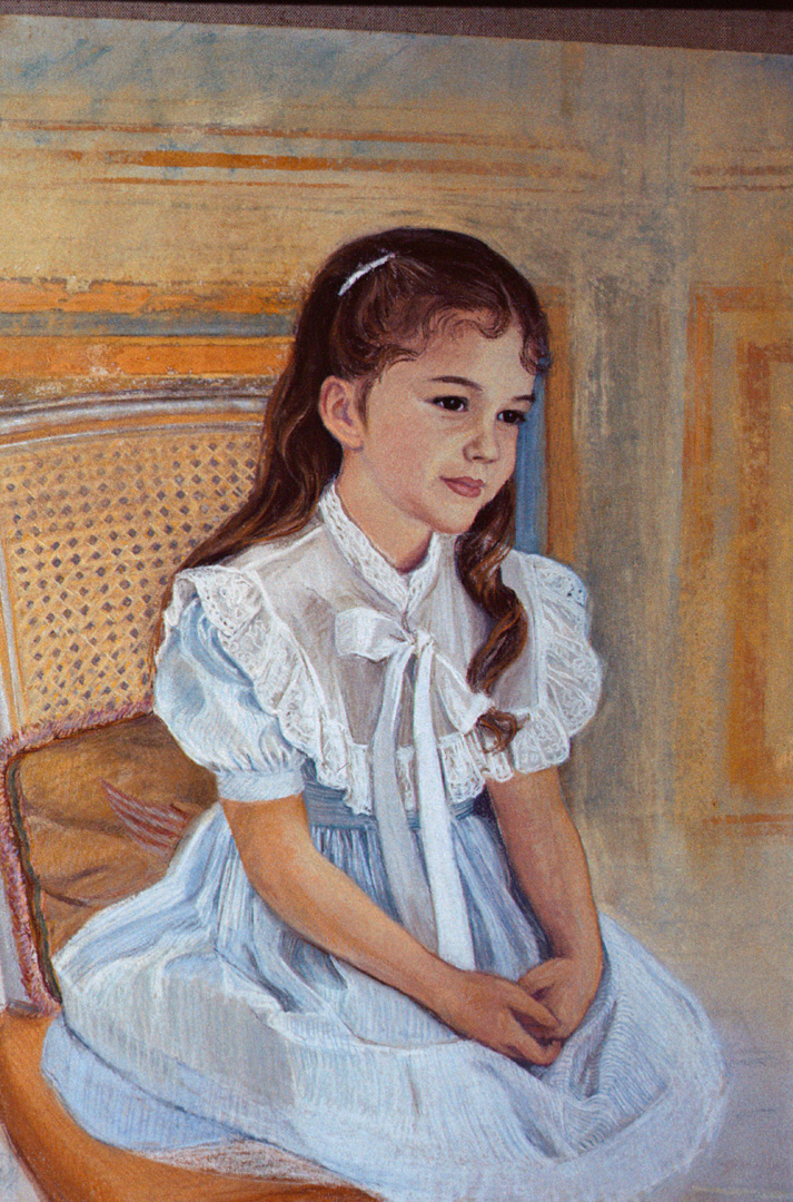 Pastel - Portrait de Marie