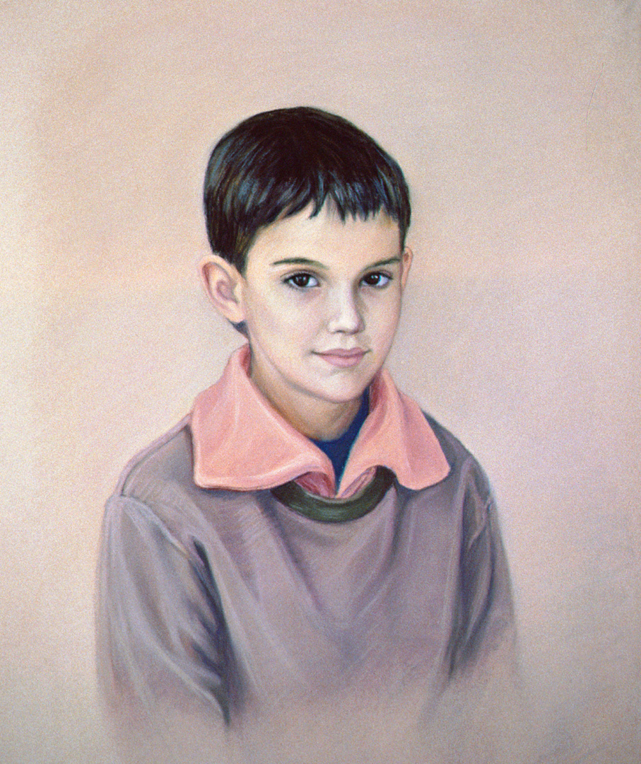 Pastel - Portrait d'enfant