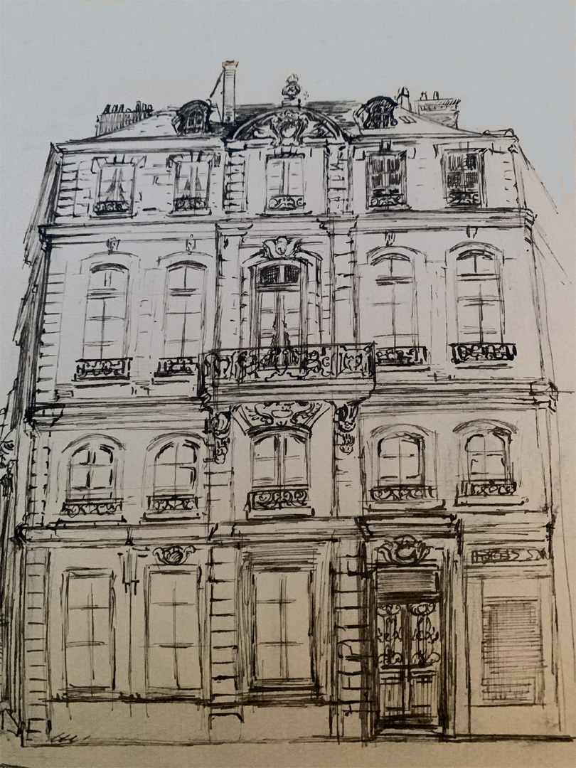 Dessin - Vieux Rennes