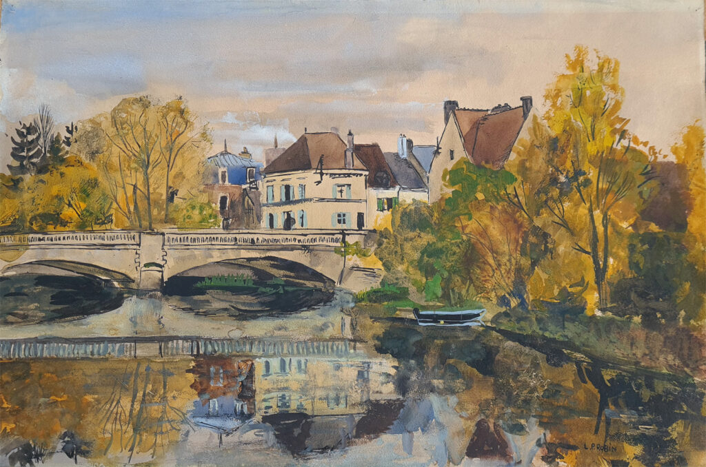 Aquarelle - Louis-Paul Robin