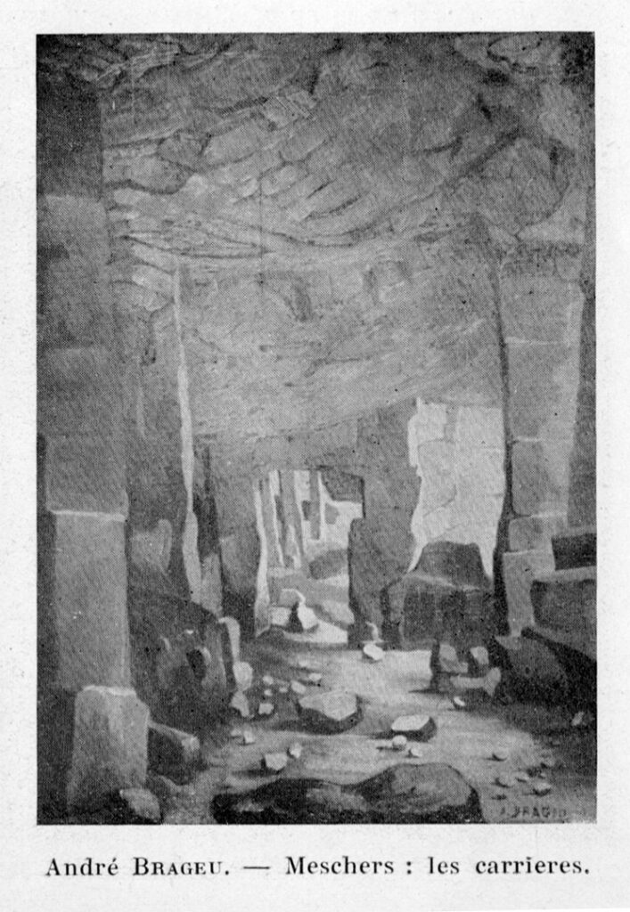 Huile - A. Brageu - Meschers-les-Carrières