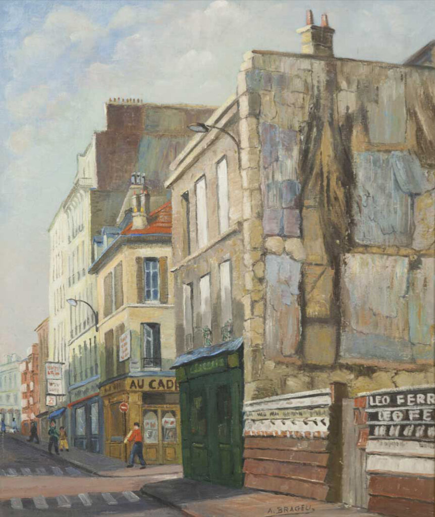 Huile - A. Brageu - Rue R. Losserand