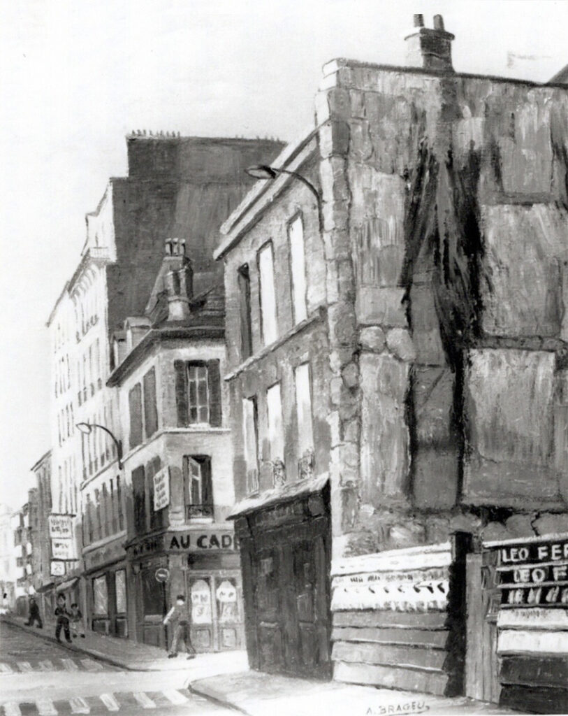 Carte postale - A. Brageu - Rue R. Losserand