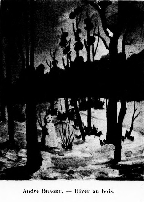 André Brageu - Catalogue salon d'hiver 1949 - Hiver au bois