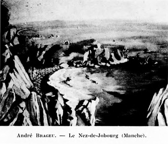 André Brageu - Catalogue salon d'hiver 1951 - le Nez-de-Jobourg